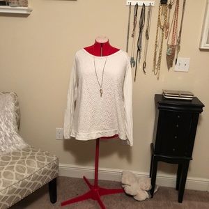 Plus size light sweater